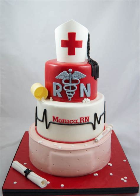 Nursing School Graduation Cake - CakeCentral.com