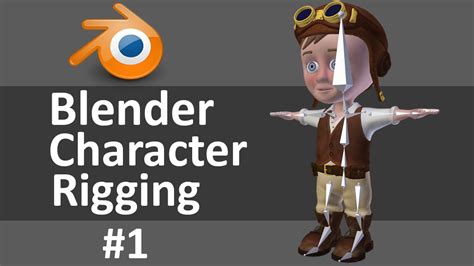 Blender Character Rigging 1 of 10 - YouTube