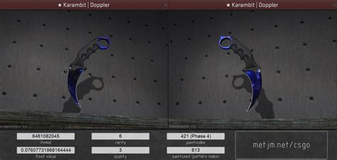 [PC] Karambit Doppler Phase 4 Minimal Wear : GlobalOffensiveTrade