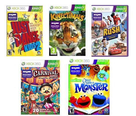 10 Best Xbox 360 + Kinect Games for Kids Under 10 | kiddo's | Xbox ...