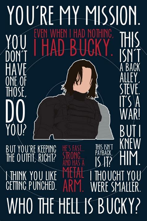 Bucky Barnes Quotes - ShortQuotes.cc