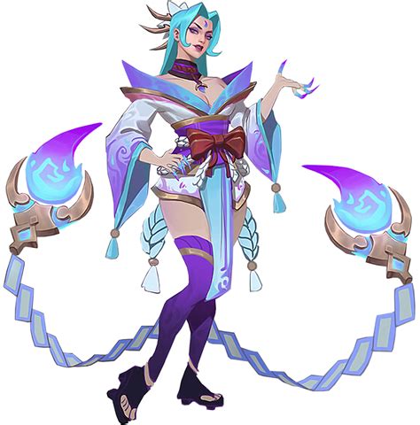 Spirit Blossom Evelynn Render (Concept) by NeekoSG on DeviantArt