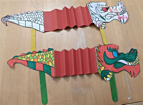 Chinese New Year Dragon Craft For Kids - NEWYEAR CKQ