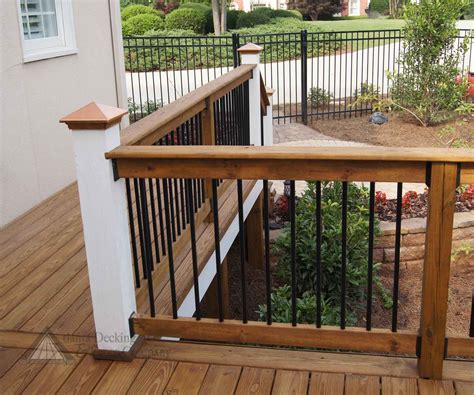 Best-Deck-handrail-designs | Deck railing design, Vinyl deck railing, Deck railing pictures