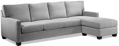 Danielle 2-Piece Sectional with Right-Facing Chaise - Java | Leon's | Chaise sofa, Sofa, Gray sofa