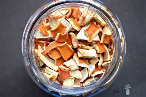How to Make Dried Orange Peel (and a Tea Recipe) - Little House Living