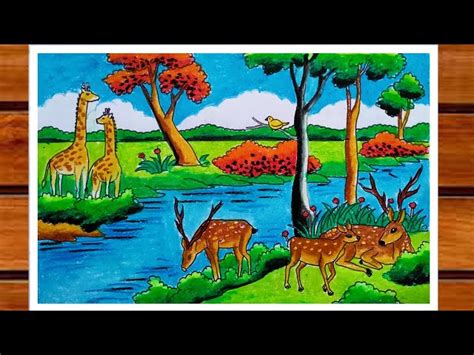 Forest Animals Drawing