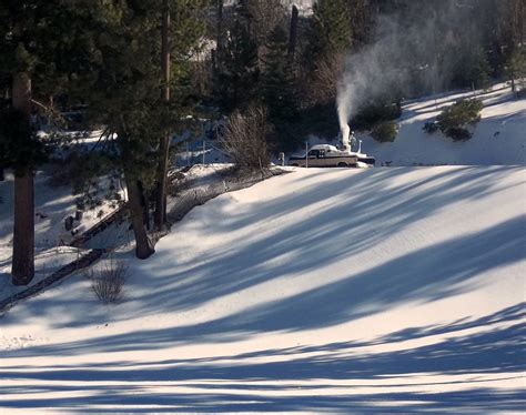 SnowDrift Tubing Park in The San Bernardino Mountains