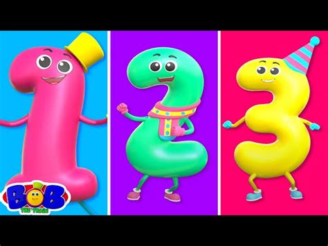 Numbers Everywhere - Learn to Count 1 to 10 with Bob the Train - Videos For Kids