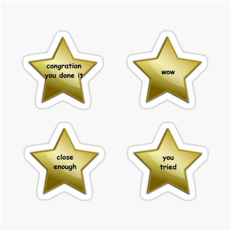 "Gold Stars" Sticker for Sale by Moni-Makes-Art | Redbubble