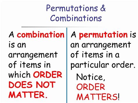 50 Permutations And Combinations Worksheet Answers