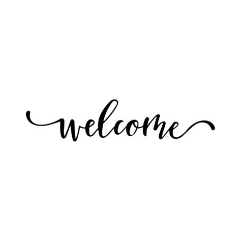 Download High Quality welcome clipart cursive Transparent PNG Images - Art Prim clip arts 2019