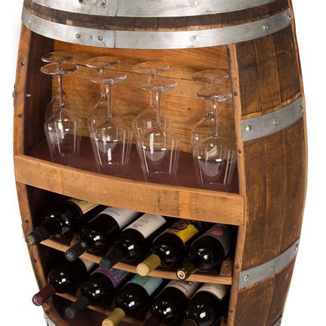 Wine Barrel Wine Rack - Etsy