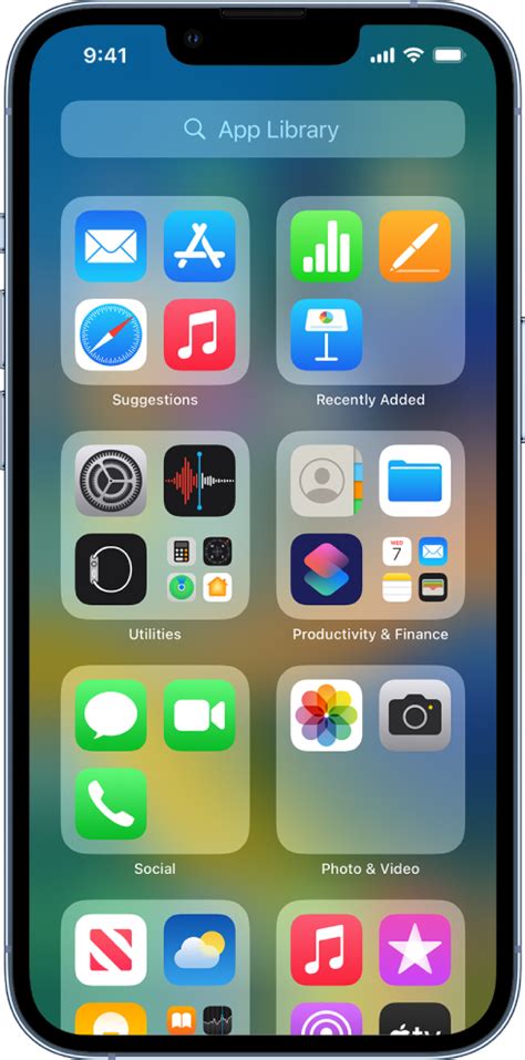 Find your apps in App Library on iPhone - Apple Support (CA)
