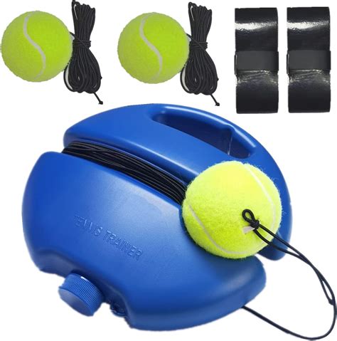 Amazon.com : Tennis Training Equipment.Tennis Self-Practice Equipment ：1 Portable Holder + 3 ...