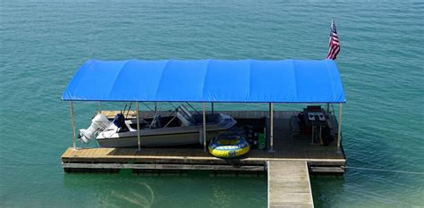 SlipSki Boat Dock Covers Customized To Fit Your Dock