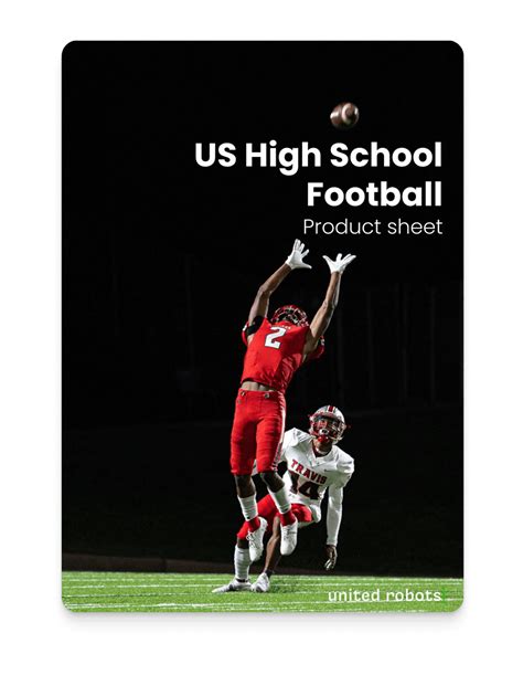 Automated content on US high school football | United Robots