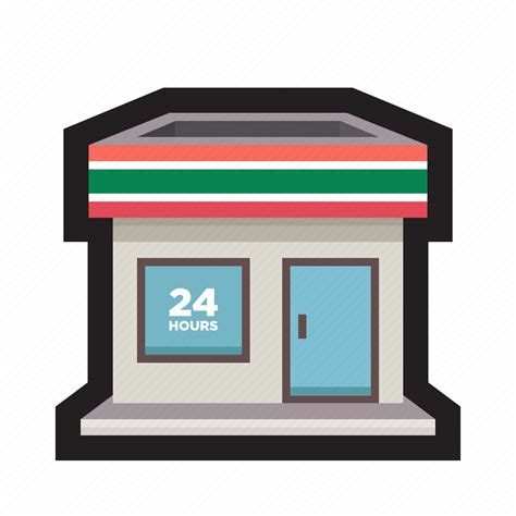 24 hours, 711, convenience, food, mart, mini, store icon - Download on ...