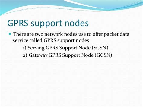 Gprs architecture ppt