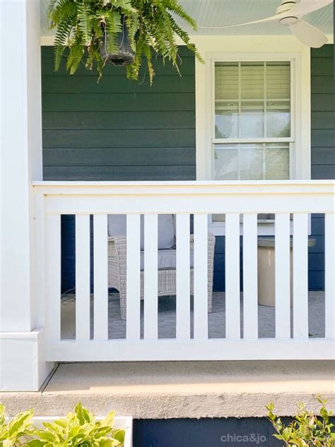 Modern Porch Railing Design | Chica and Jo