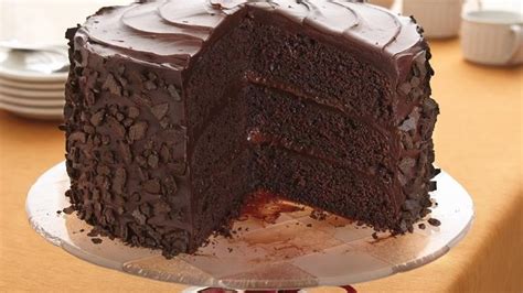 “All-the-Stops” Chocolate Cake recipe from Betty Crocker