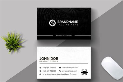 Business Card Template Design 2023