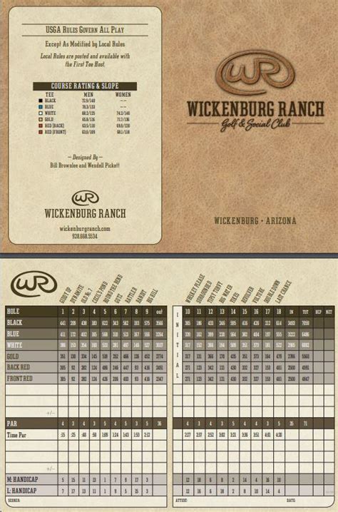 Wickenburg Ranch Golf & Social Club - Course Profile | Course Database