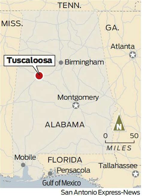 All about Tuscaloosa and Alabama