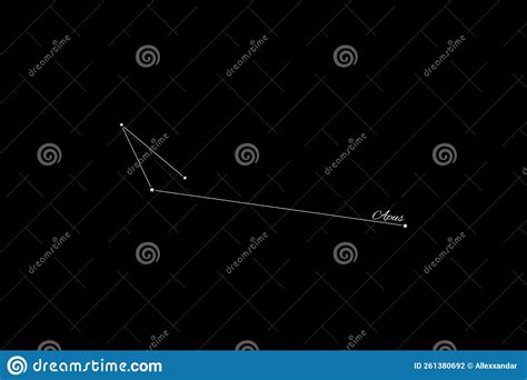 Apus Constellation, Cluster of Stars, Bird of Paradise Constellation ...