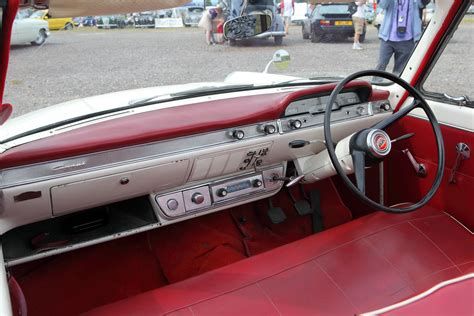 Ford Consul 375 Convertible, interior & dash, c1961 | Flickr