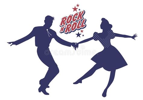 Dancing Rock Roll Stock Illustrations – 1,897 Dancing Rock Roll Stock ...