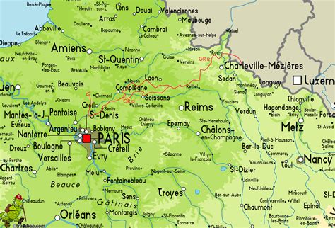 REIMS FRANCE MAP - Recana Masana