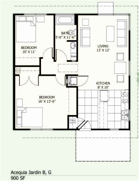Image result for 20x30 house plans | 20x30 house plans, Small house floor plans, 800 sq ft house