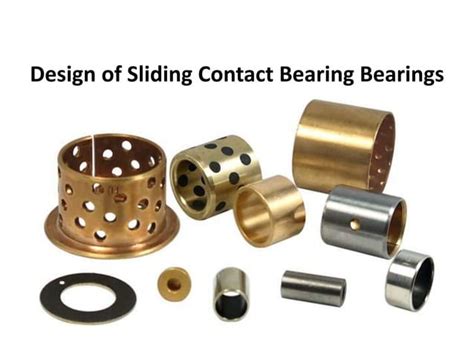 2 Design of sliding contact bearing | PPT