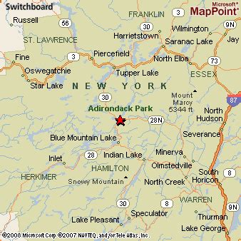 Long Lake, New York Area Map & More