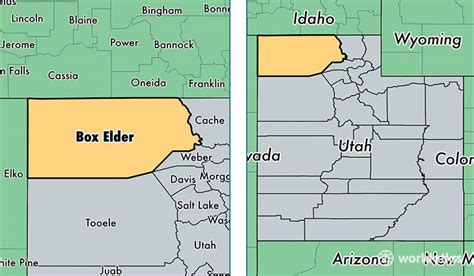 Box Elder County, Utah / Map of Box Elder County, UT / Where is Box Elder County?