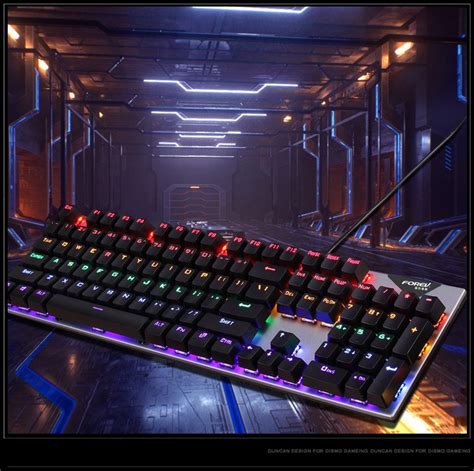 Wholesale RGB Backlight Mechanical Custom Gaming Keyboard