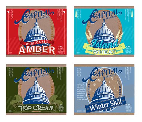 Capital Brewery Re-Brand on Behance