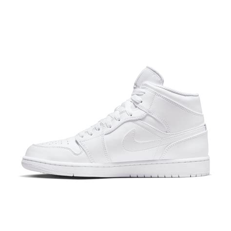 Men's Air Jordan 1 Mid "Triple White" – The Closet Inc.