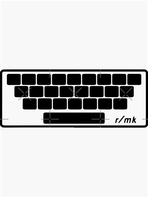 "Mechanical Keyboard" Sticker for Sale by yooKabb | Redbubble