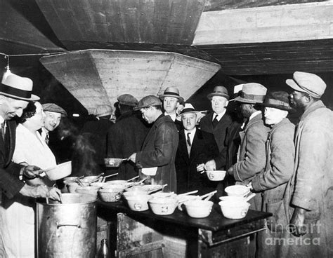 Soup Kitchen, 1931 Photograph by Granger - Fine Art America