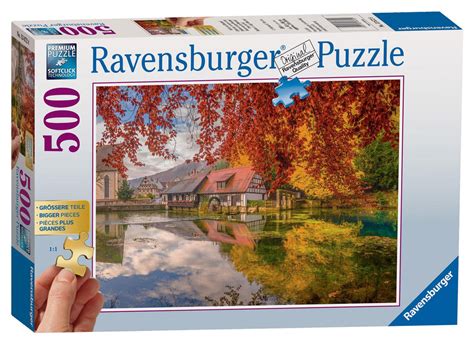 Ravensburger Peaceful Mill Jigsaw Puzzle (500 Extra Large XL Pieces) – PDK