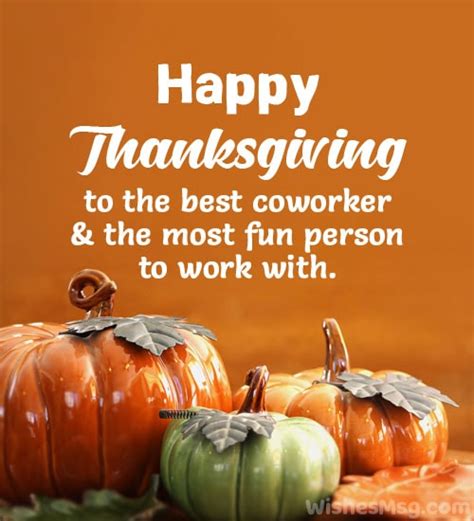 Happy Thanksgiving Quotes For CoWorkers