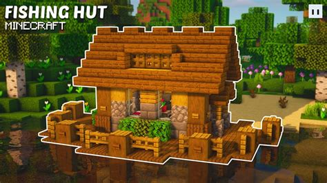 Minecraft : How to Build a Fishing Hut / Dock | Small & Easy - YouTube