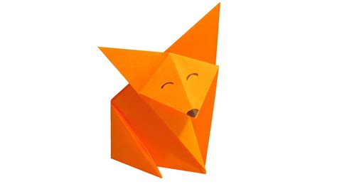 How to make Origami Fox