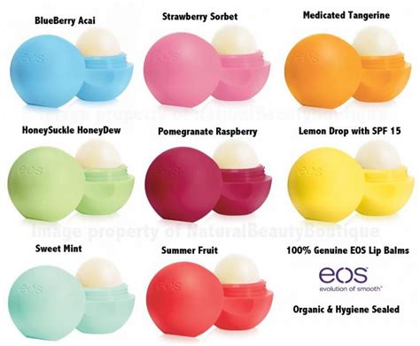 Gallery For > All Eos Lip Balm Colors