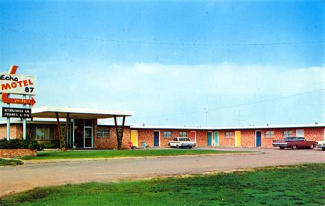 Echo '87' Motel Tahoka TX | 8 blocks north of U.S. 87 and U.… | Flickr