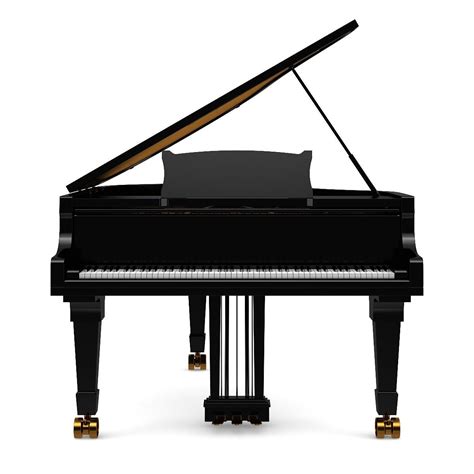 Grand Piano 3D Model #AD ,#Grand#Piano#Model Baby Grand Pianos, Inspirational Videos, 3ds Max ...