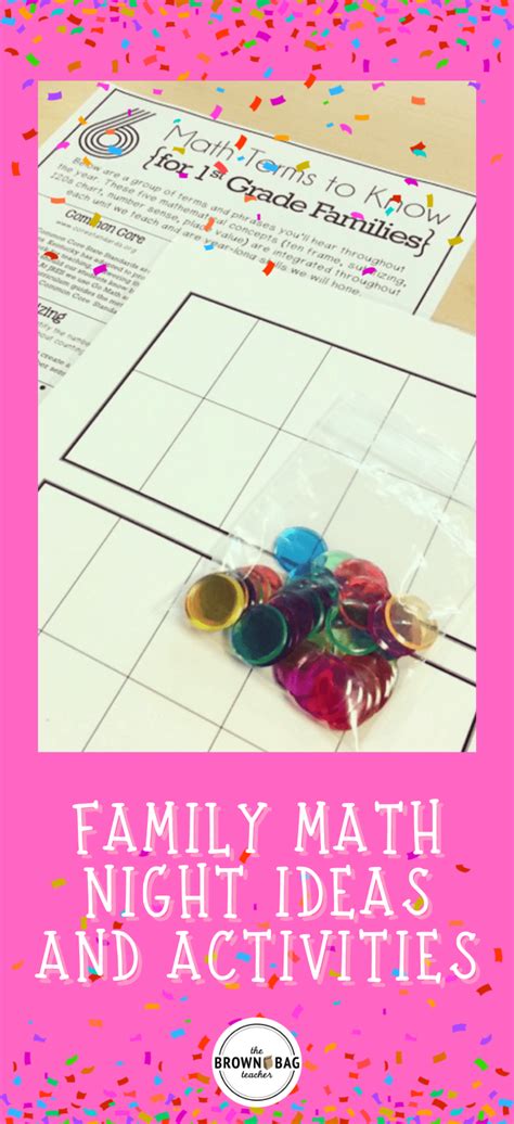 Family math night ideas – Artofit