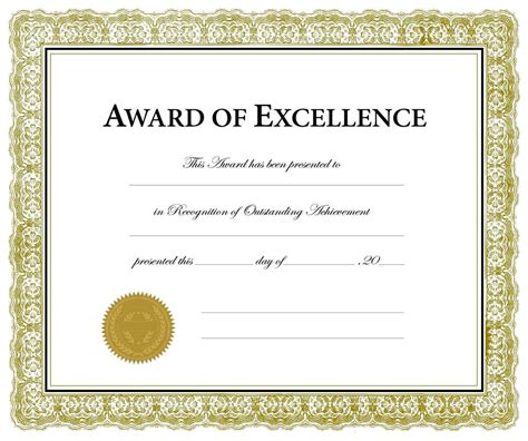 Printable Award Templates – Colona.rsd7 inside Free Funny Award Certificate Templates For Word ...